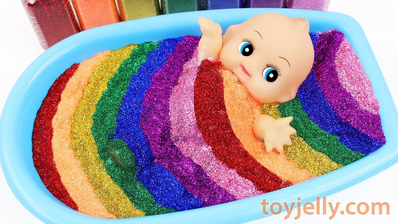 glitter jelly toy