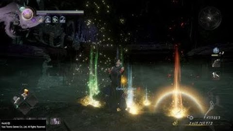 Nioh 2-Learning a new tech with fist weapons