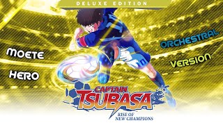 Moete Hero Orchestral Extended Version [HQ] | Captain Tsubasa : Rise Of New Champions (2020) OST