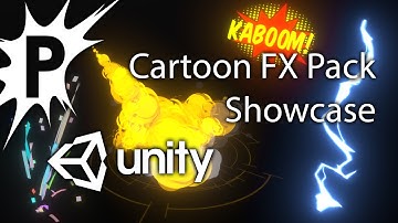 PopcornFX Unity Cartoon Pack Showcase