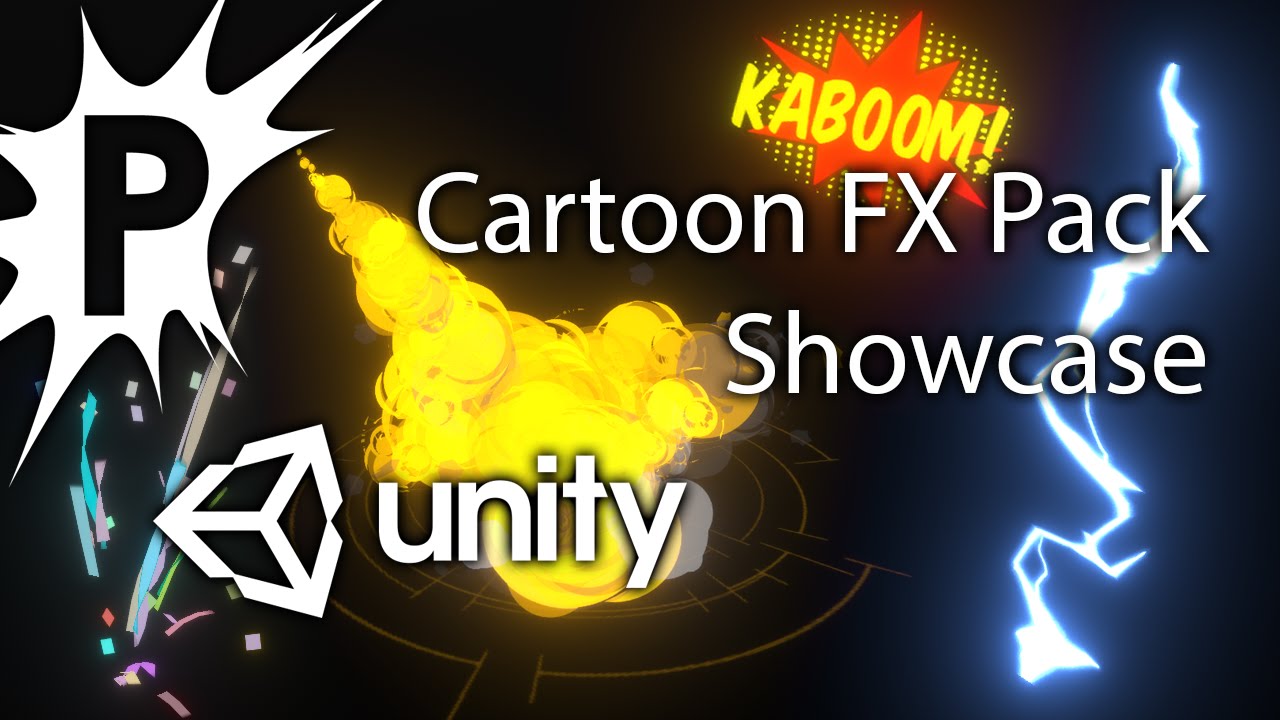popcornfx unity cartoon pack showcase youtube