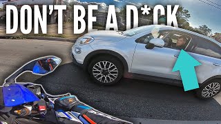WATCH ME DODGE DEATH ON MY R1 - FAST MOTORCYCLE VS SLOW CARS - RPSTV