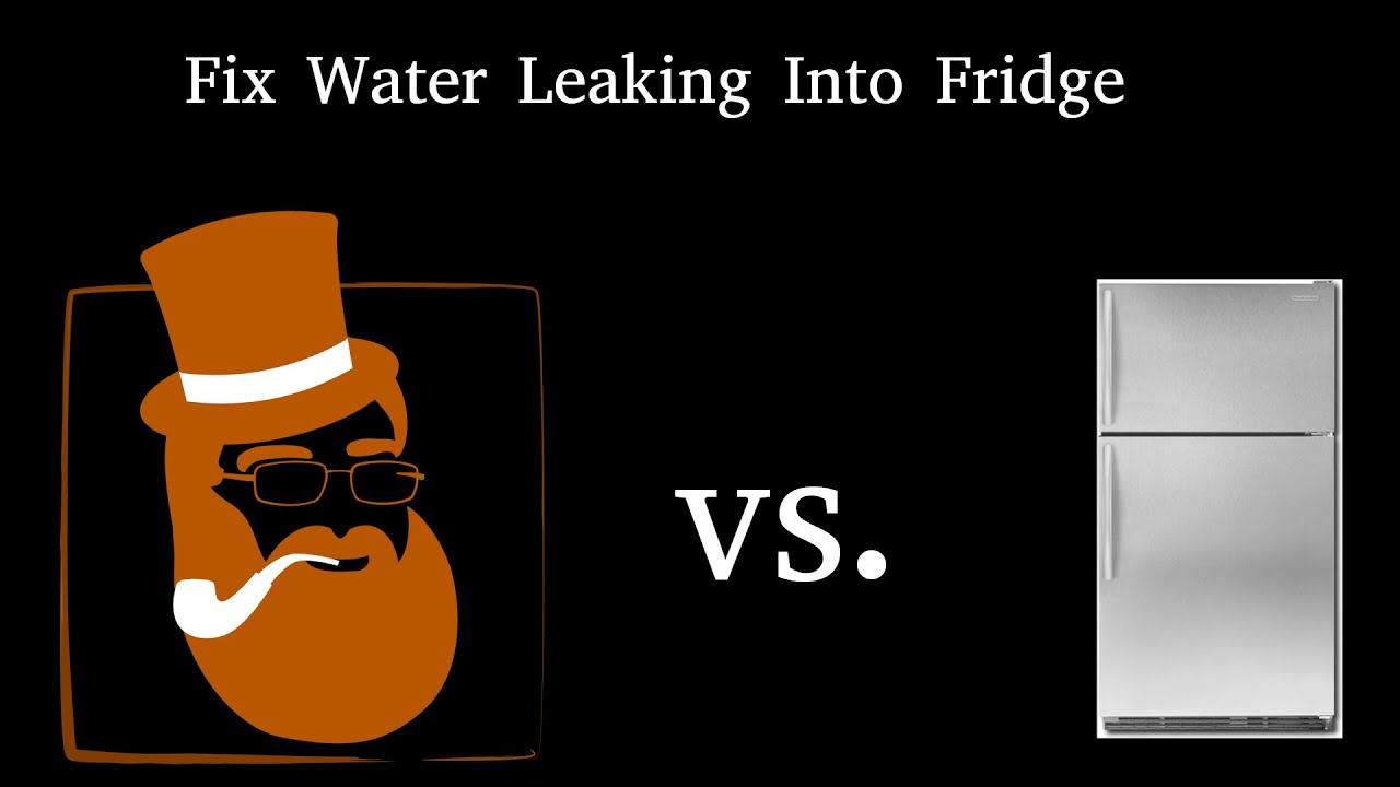 Fix Water Leaking into Fridge Kitchenaid YouTube
