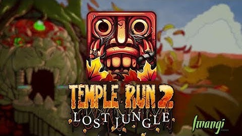 Temple run 2- Jungle fall map Barry Bones Outrider Gameplay @iGameplay_1337