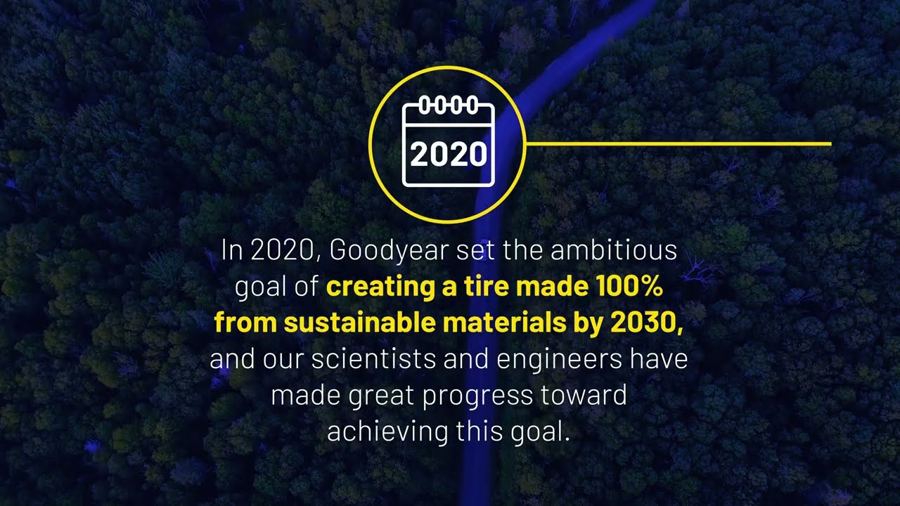 Goodyear Unveil 90% Sustainable-Material Demonstration Tyre
