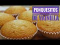 PONQUESITOS DE VAINILLA / CUPCAKES VENEZOLANOS /MADALENAS / Fácil y Rápidos / Recetas Venezolanas