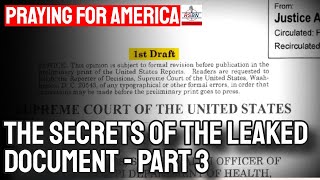Praying for America with Father Frank - Part 3 of The Secrets Of The Leaked Document - 5/18/2022