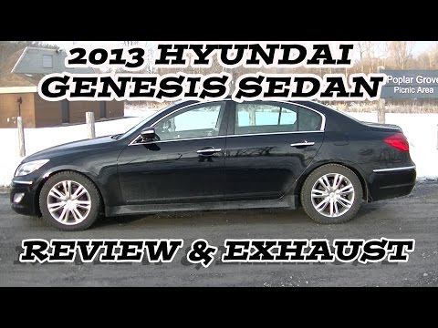 2013 Hyundai Genesis Sedan Review & Exhaust