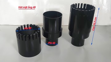 Hút mặt hồ koi, hút mặt xoay giúp lọc sạch lớp bẩn trên mặt hồ cá Koi