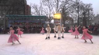 Ледовое шоу "Щелкунчик" с участием Чернышова на Пушкинской площади, январь 2015г.