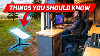 Starlink for Vanlife and Gaming | Power Usage, Mounting, \& Ethernet Adaptor Speed Test