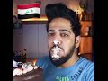 تحشيش علي شاكر على اكل الكيك ضحك مو طبيعي ملك اليوتيوب العراقي يوميات واحد عراقي
