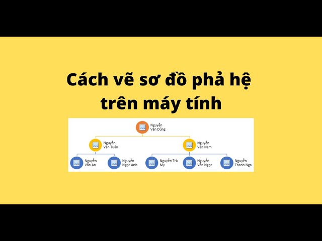 Tưởng tượng một sơ đồ phả hệ mắt mỏng, chất liệu chuyên nghiệp và dễ dàng chỉnh sửa. Nó không còn là bài tập vẽ chân dung nữa khi bạn sử dụng máy tính. Hãy xem ảnh để biết thêm chi tiết.