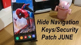 Samsung S8/S8Plus Update amazing Feature Full screen Hide Navigation Bar/June security patch screenshot 5