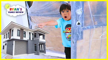 We Bought a New House!!! Ryan's Family Review New House Tour!!!