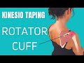 Best way to Apply Kinesiology Tape to the Rotator Cuff Muscles