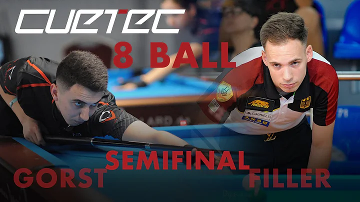 Joshua FIller v Fedor Gorst |  Semifinal 8 Ball Eu...