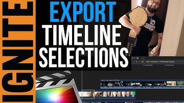 Export A Section Of Your Timeline In Final Cut Pro X (FAST & EASY Tutorial)
