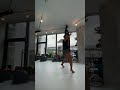 ミドルキックのインパクト練習