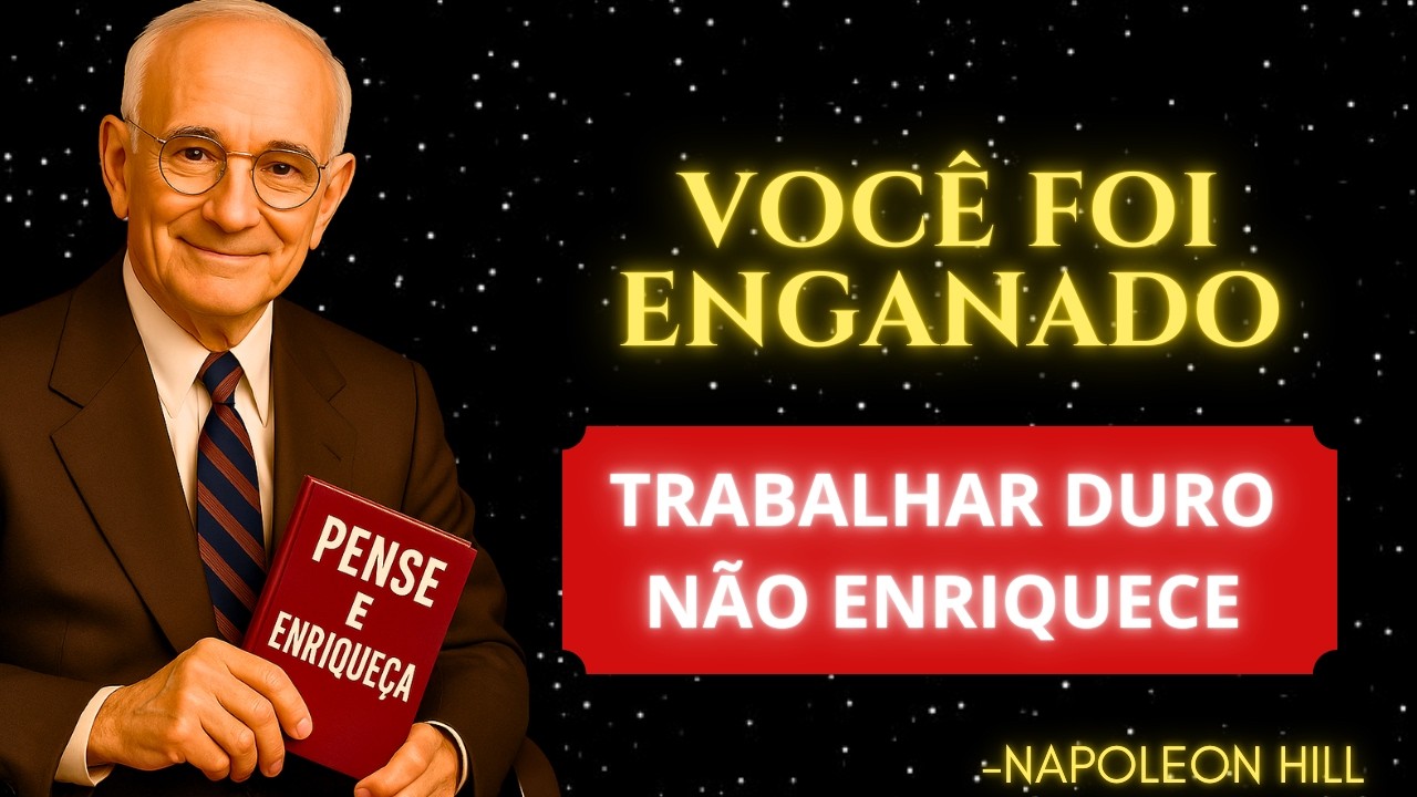 Por que trabalhar duro NÃO vai te deixar rico-Napoleon Hill