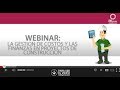 Webinar la Gestión de Costos y las Finanzas en Proyectos de Construcción