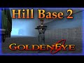 Goldeneye 007 n64 custom level  hill base 2