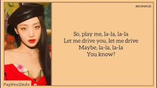 (G)I-DLE MINNIE (민니) - Drive U Crazy (Feat. YUQI) Lyrics | PopDuoMusic