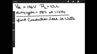 IGBT Power Conduction Loss