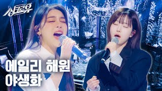 [클린버전] 에일리 x 엔믹스 해원 - 야생화 (원곡 : 박효신) #싱크로유 2화 3라운드🎤