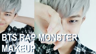 BTS Rap Monster | I Need U/Natural Makeup Tutorial