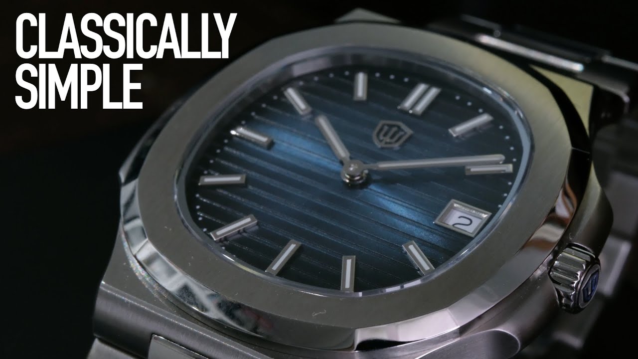 Watchdives WD0013B クォーツ 薄型 ノーチラスオマージュ