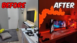 MENGUBAH KAMAR GAMING SAYA YANG KOTOR MENJADI BERSIH DAN IMPIAN GAMERS🥶🥰