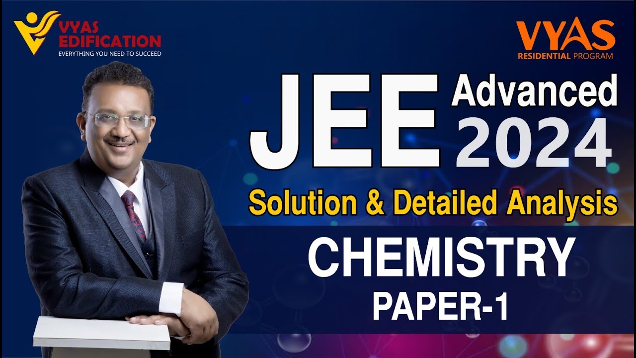 JEE Advanced Chemistry 2024 Paper 1 Solution jeeadvanced2024 