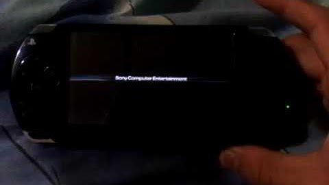 Psp boot problem
