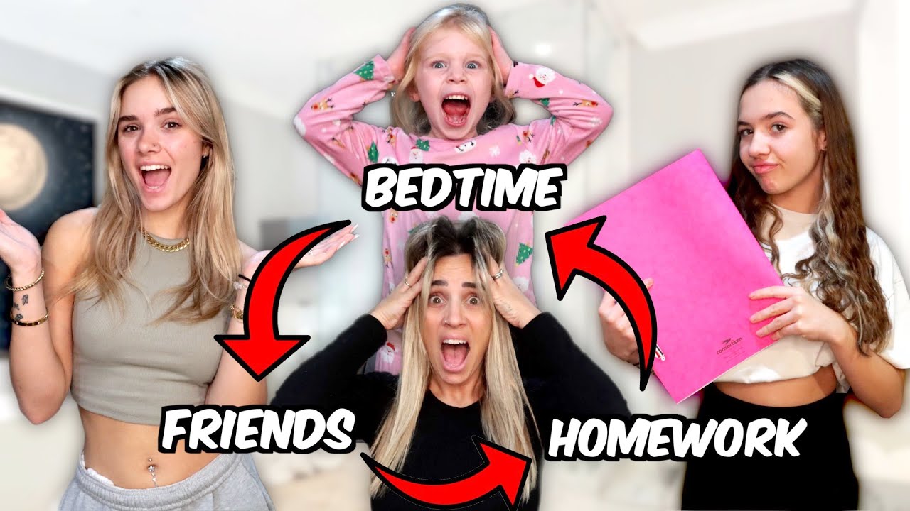 Our Friday Night Family Routine! 😴 - YouTube