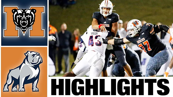 Mercer vs Samford Highlights | College Football We...