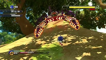 Sonic Unleashed Egg Beetle Boss Fight