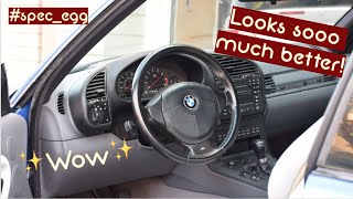 3-Spoke OEM BMW Steering Wheel for the E36 M3