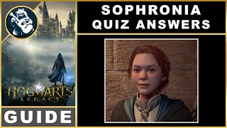 Hogwarts Legacy Sophronia Quiz Answers | Quest Guide