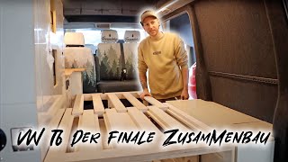 Elektro, Wasser & Möbel! Jetzt Kommt Alles Zusammen! Vw T6 Adventure Vanconversion