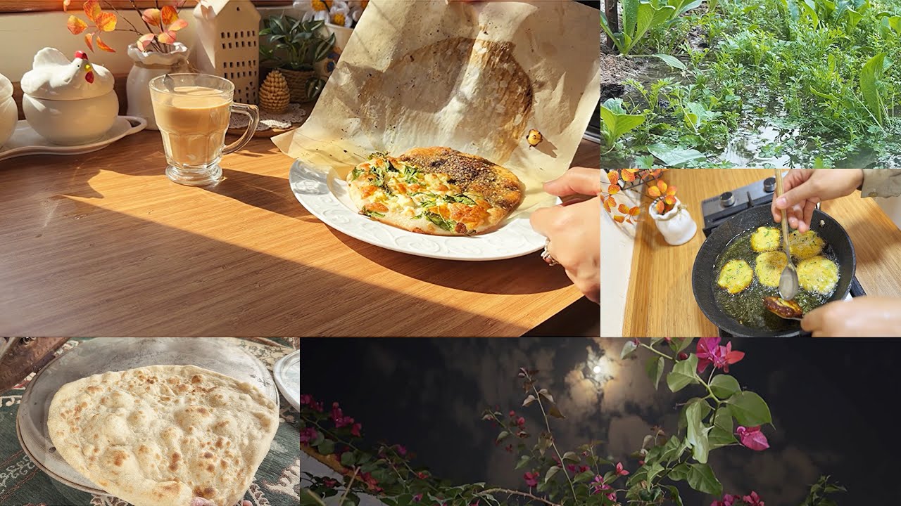 واخيرا بدت الأجواء الشتويه والروتينات الحلوه🏡🥹مشاهده ممتعه🌴