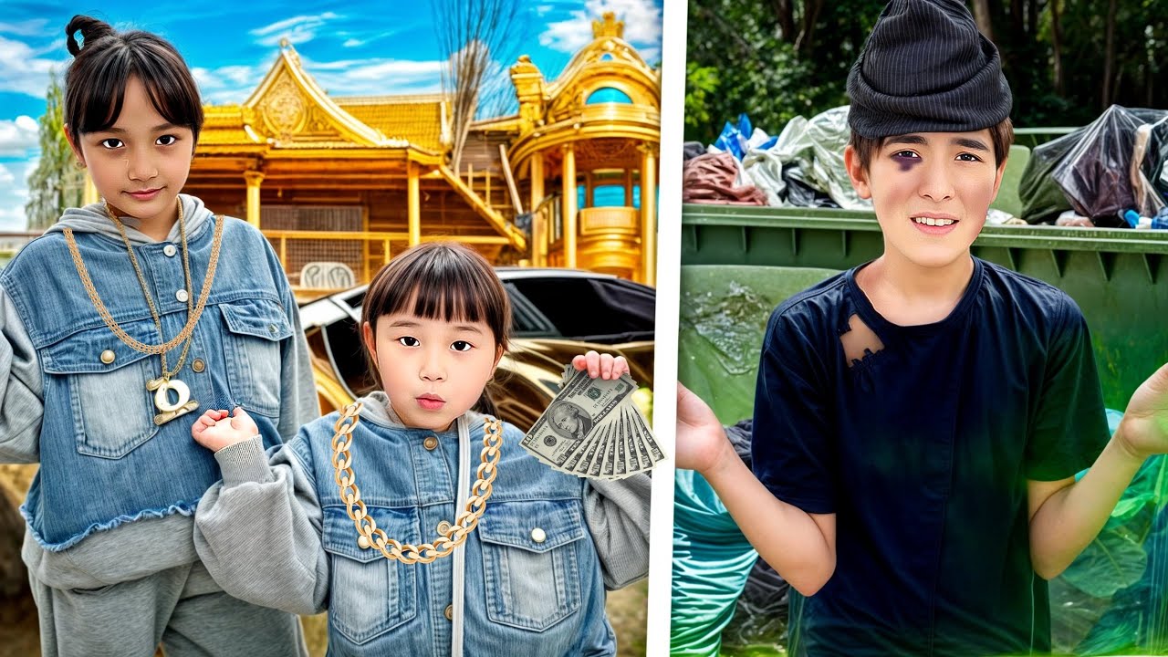 ТОМИКОШ МИЛЛИОНЕР💵 ӘДІЛЕТ БОМЖ БОЛЫП КЕТТІ😱 МИНИ-ФИЛЬМ🎥