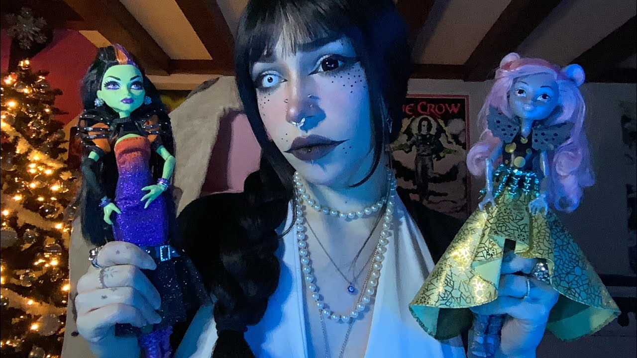 Monster High Doll Collection ASMR | Tapping, Scratching, Hair Brushing, Rambling, Whispering
