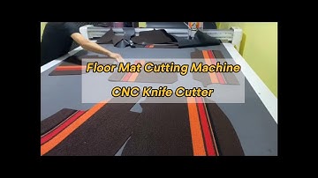 Floor Mat Cutting Machine | CNC Knife Cutter for Car Mats, EVA, PVC, Carpet & Rubber