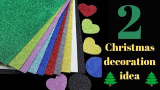 || 2 Foam Sheet Star IDEA || Christmas Star Decoration IDEA ||