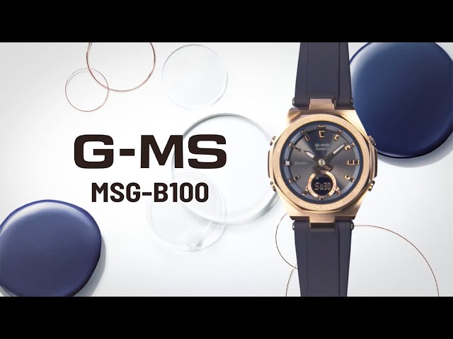 G-MS MSG-B100G-2A : CASIO BABY-G - YouTube