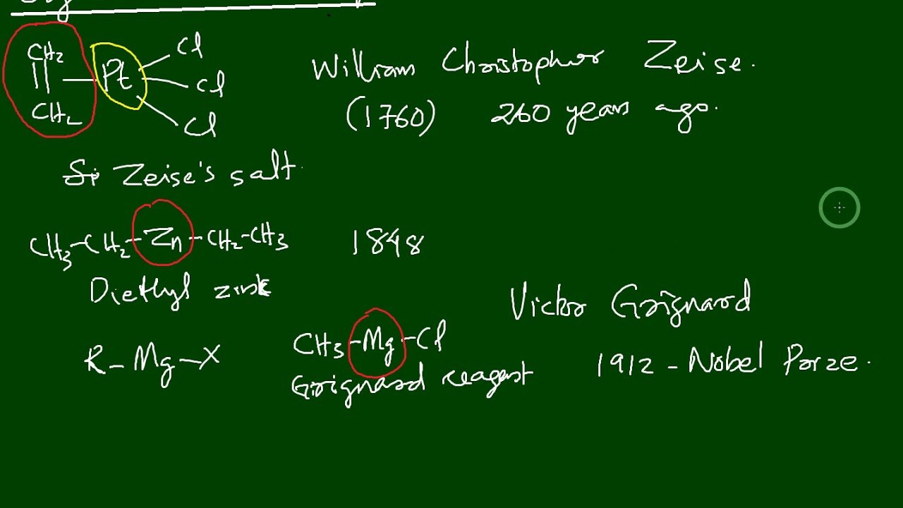 Organometallic Chemistry-Introduction