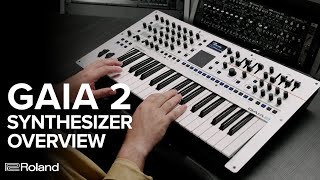 Roland GAIA-2 synthesizer video