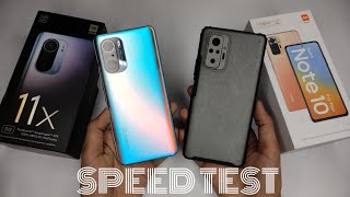 Mi 11x Vs Redmi Note 10 Pro/Pro Max Speed Test - Antutu Benchmark, Cpu Throttling 🔥🔥