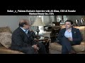 Safeer e pakistan exclusive interview with ali khan ceo  founder martinni beauty inc usa